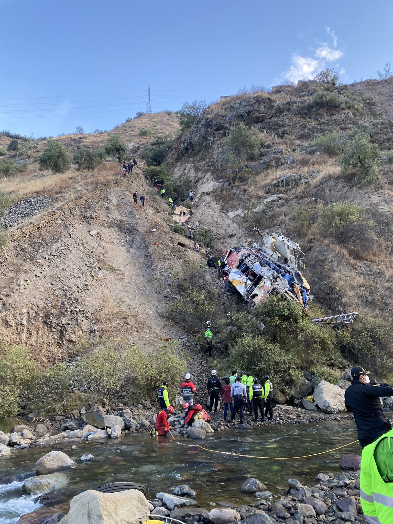 accidente en Matucana