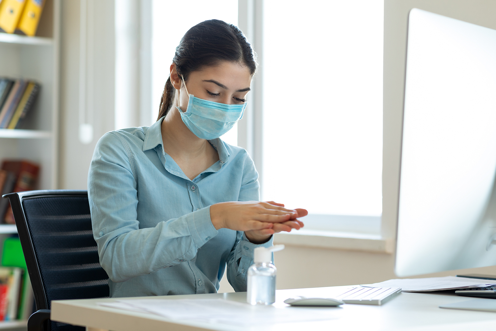 Hygiene and health in work office