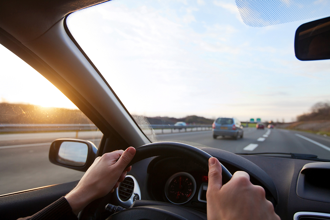 driving on highway